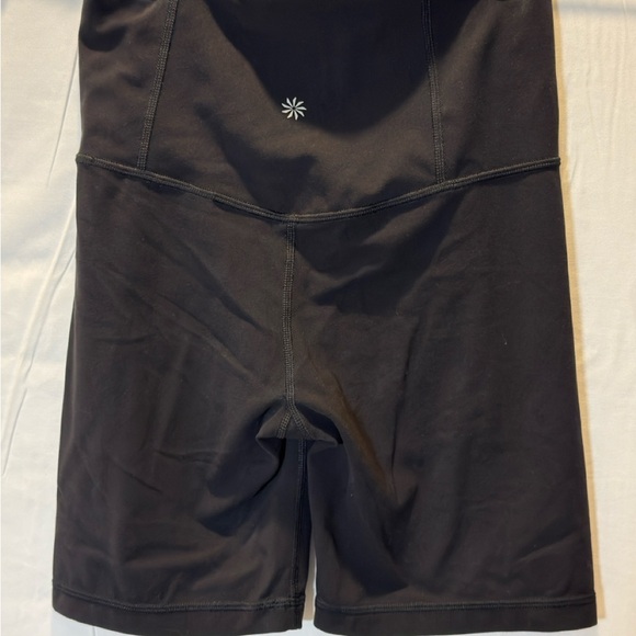 Athleta Women's Black Bike Shorts - Picture 3 of 5
